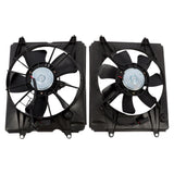 Radiator Condenser Cooling Fan Pair for 2010-2016 Honda CR-V 2.4L HO3113138 – product image 2
