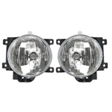 Front Bumper Upper Grille Kit with Halogen Fog Lights for 2013-2015 Toyota RAV4