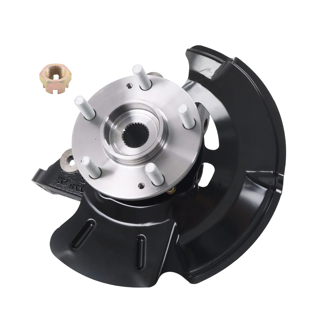 Front Steering Knuckle with Hub Bearing RH Passenger Side for 2007-2012 Hyundai Elantra 697-936
