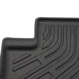 Floor Mat Liner Set for 2024-2025 Ford Ranger SuperCrew Black TPE
