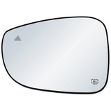 Drivers Side Mirror Glass for 2017-24 Pacifica Voyager Heat Blind Spot BSDS