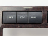 2007-2014 Ford Expedition Audio Radio AC Air Climate Control Bezel Woodgrain OEM AL14-18C612-BB - product image