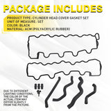Valve Cover Gasket Set 1120180482 for 1998-2008 Mercedes-Benz C320, E320, E500, S430, S500, ML350 and G500