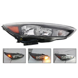 Passenger Halogen Headlight with LED DRL for 2015-2018 Ford Focus FO2503338 – product image