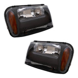Headlight For 2006-2009 Trailblazer with Half Width Grille Bar Set 25970908 1221-0515LR - product image