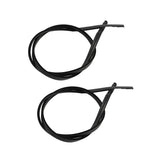 Black Roof Top Trim Molding Pair for 2006-2011 Toyota Yaris 75551-52160 – product image