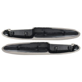 Gray Front Door Armrest Pair for 1995-2002 Chevrolet GMC C/K Trucks 15961795 15961796
