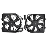 Radiator and A/C Condenser Fan Set for 2018-2022 Honda Accord 1.5L 2.0L 190156A0999 – product image
