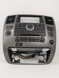 08-12 Nissan Armada Pathfinder Radio 6 CD Climate AC Heater Control Panel Bezel OEM 259159GA0D - product image