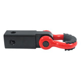 2 Inch Shackle Hitch Receiver with D-Ring 45000 Lbs Break Strength