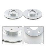 Front Brake Rotors and Ceramic Pads Kit for 2012-2015 Honda Civic 1.8L