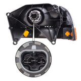 Headlight For 1997 Dakota with Park Signal Light To 8/18/97 Set 5011406AA 2221-0083LR - product image