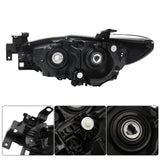 Halogen Projector Headlight RH Passenger Side for 2014-2017 Mazda 6 MA2519160