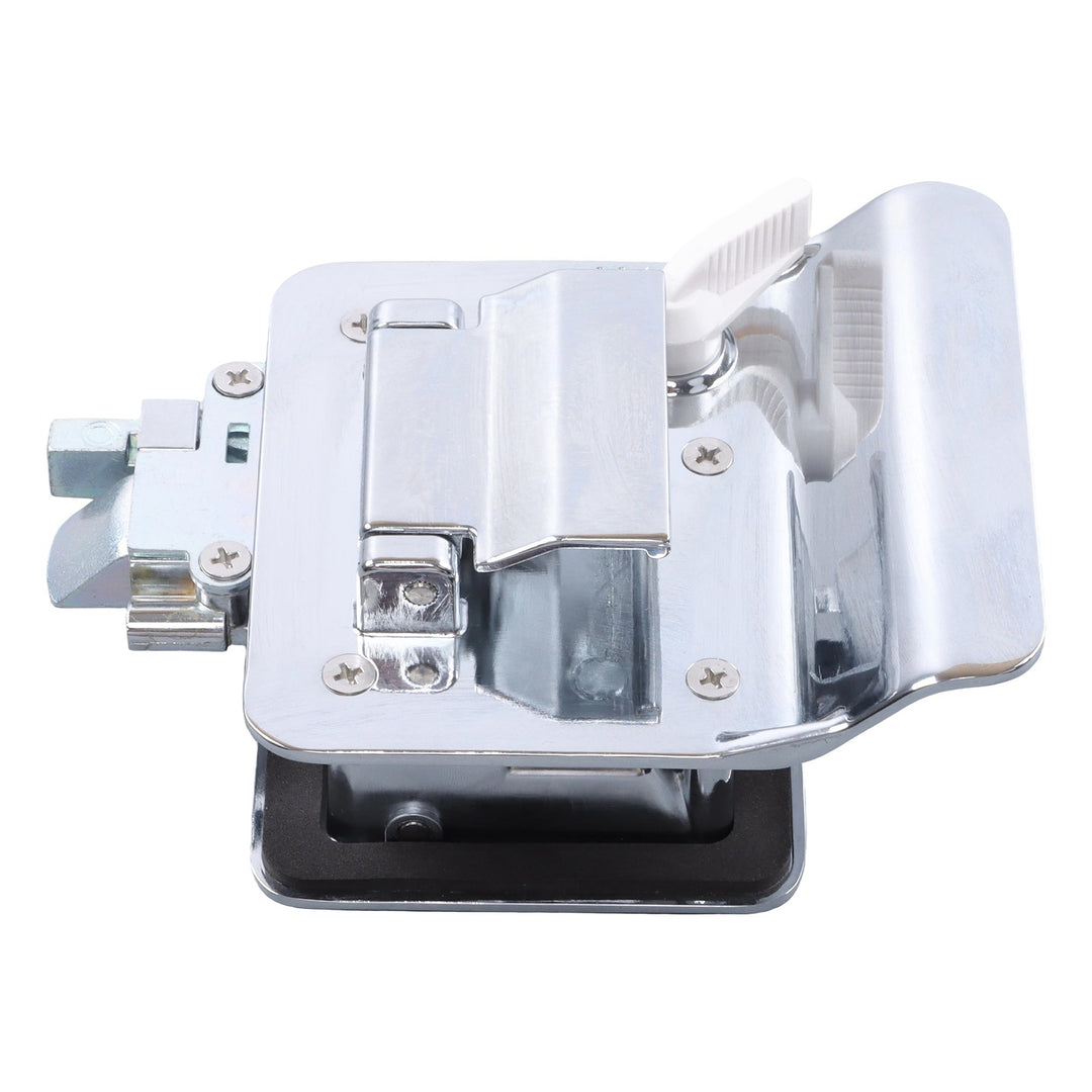 RV Entry Door Lock Handle and Latch with 4 Keys for 2.75 x 3.75 Inch Cutouts