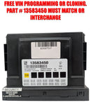 PROGRAMMED 2011-2013 Chevrolet Buick GMC Cadillac BCM Body Control Module OEM 13583450 - product image