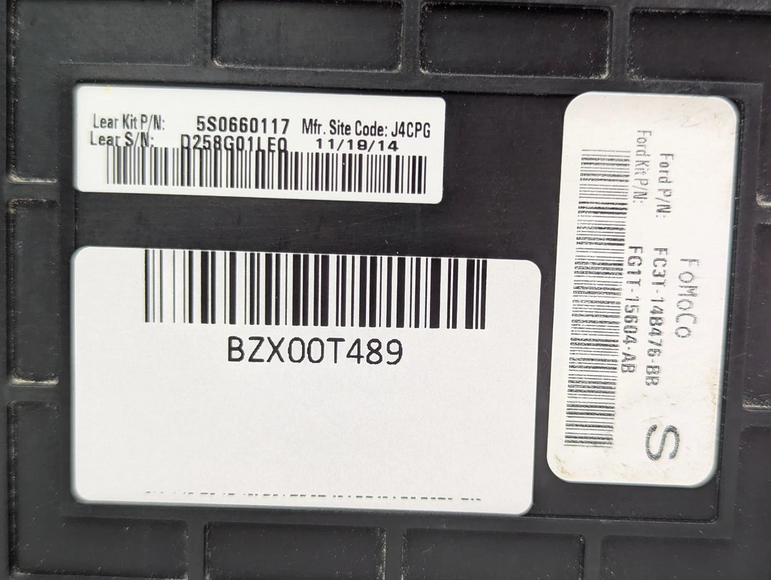 15-16 F250 F350 Taurus MKS Cabin Body Control Module Fuse Junction Relay Box OEM FC3T-14B476-BB - product image