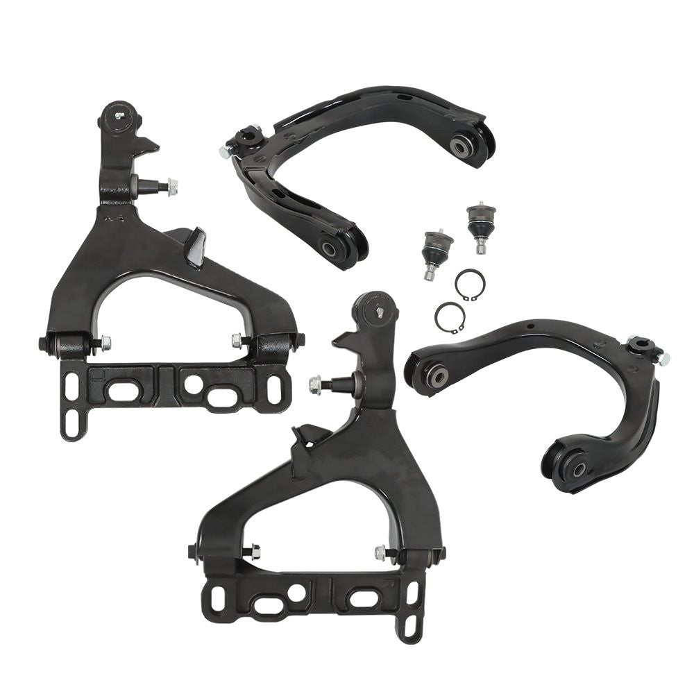 6-Piece Front Upper and Lower Control Arm Kit for 2004-2007 Chevrolet Trailblazer GMC Envoy K620467