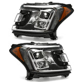 Halogen Headlight Pair for 2018-2021 Ford Expedition JL1Z13008J JL1Z13008K