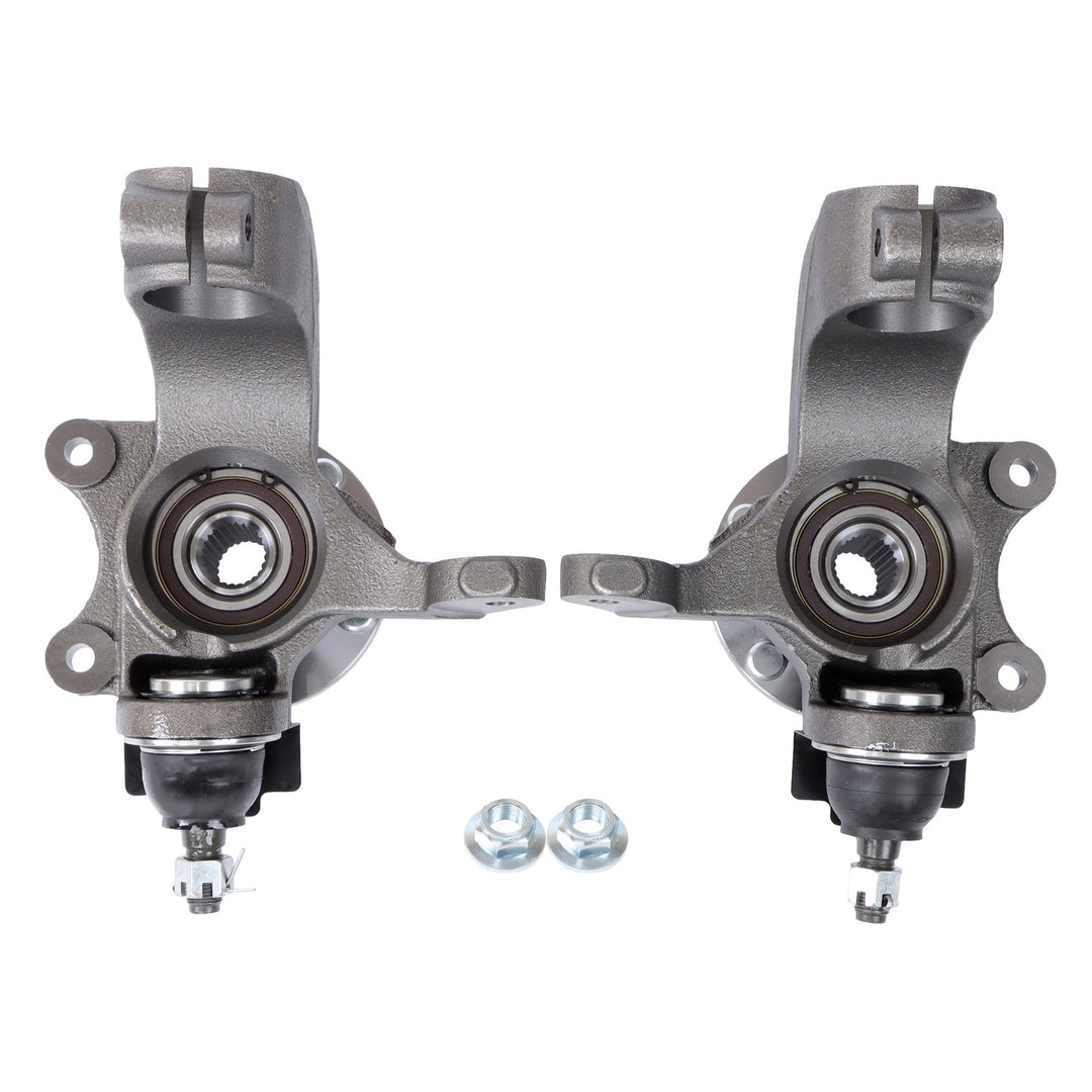 Front Steering Knuckle and Hub Bearing Pair for 2010-2013 Ford Transit Connect 698-466 698-467