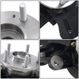 Front Steering Knuckle with Hub Bearing RH Passenger Side for 2007-2012 Hyundai Elantra 697-936