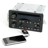 Chevy Trailblazer GMC Envoy 2002-2003 Radio AM/FM CD w Auxiliary Input 15195521 - product image