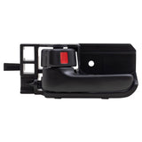 Fits Toyota Corolla 03-08 Set of Inside Interior Black Front Rear Door Handles ADS1625BK-LR - product image