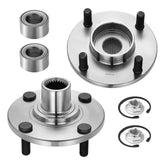Front Wheel Hub and Bearing Kit Pair for 2000-2011 Ford Focus 518510