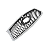 Chrome Black Front Upper Grille with Camera Hole for 2019-2023 Infiniti QX50 62310-5NA2A