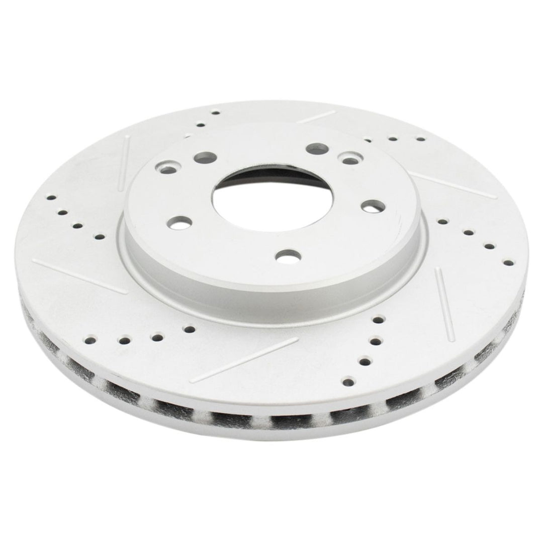 Front Ceramic Brake Pad and Rotor Kit for 2001-2007 Mercedes-Benz C230 and C240