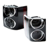 Black Tail Light Pair for 2002-2009 Land Rover Range Rover L322 XFB500351LPO – product image