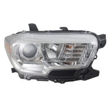Headlight for 2016-2019 Tacoma without Fog Lights without LED Daytime Running Light 6221-0165R - product image