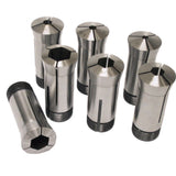 7 Piece 5C Hex Collet Set 1/4 to 7/8 Inch