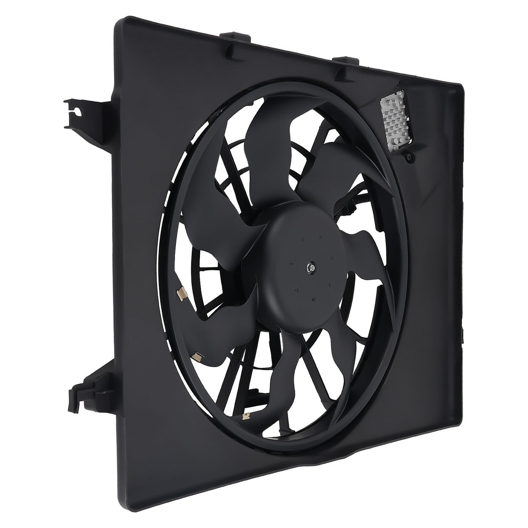 Cooling Fan Assembly for 2014 Hyundai Sonata and 2014-2015 Kia Optima 2.4L 25380-2T500