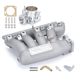 Silver RBC Intake Manifold with Throttle Body for 2006-2011 Honda Civic Si IM52S