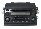 2004-2005 Toyota Sienna OEM AM/FM Cassette CD Radio 861200AE010 Face 16839 - product image
