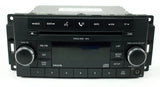 08-10 Chrysler 300 Dodge Charger Jeep AM/FM Radio CD Player with Aux P68021161AE RES - product image