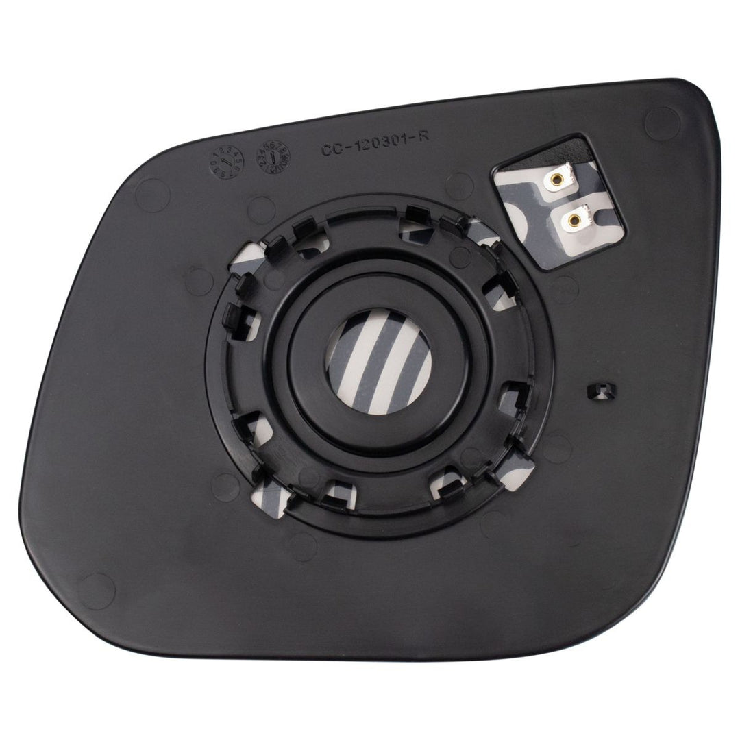 Passenger Side Heated Mirror Glass with Backing Plate for 2015-2021 Chevrolet Colorado and GMC Canyon