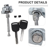 Driver Door Lock Cylinder with 2 Keys 04921-TVA-A01 for 2018-2022 Honda Accord