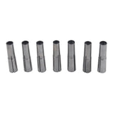 MT2 Morse Taper Round Collet Set 7 Piece 1/8 to 1/2 Inch