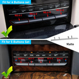 Left Center A/C TEMP Switch Button Trim Strip Matte For Mercedes W212 E 2008-14 - product image 2
