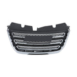 Chrome Front Upper Center Grille for 2016-2017 GMC Terrain SLT