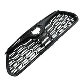 Gloss Black Mesh Front Grille without Camera Hole for 2020-2022 Toyota Highlander