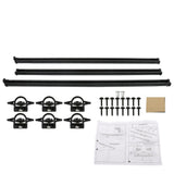 Utility Bed Cargo Rail Set for 2020-2023 Jeep Gladiator JT 82215956