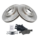 Front Ceramic Brake Pad and Rotor Kit for 2005-2012 Ford Escape, Mercury Mariner and Mazda Tribute