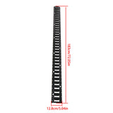 6 Ft Carbon Steel E-Track Tie Down Rail 4 Pack for Vans and Trailers