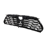 Black Chrome Mesh Front Grille for 2020-2022 Toyota Highlander