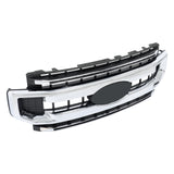 Chrome Front Upper Grille for 2020-2022 Ford F-250 F-350 Super Duty XL XLT