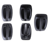 Brock Outside Door Handle 5 Piece Set Textured Black Fits Promaster Left Right 2442-0001LRC5 - product image
