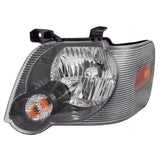 Headlight For 2006-2010 Explorer with Smoked Lens Left 8L2Z13008B FO2502230 3221-2010L - product image