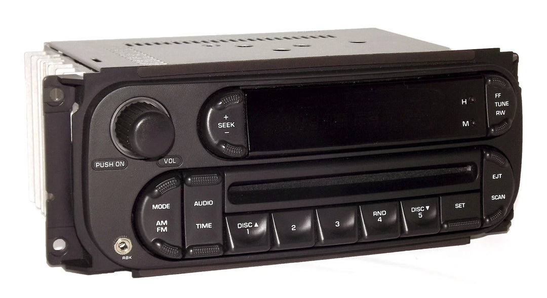 Chrysler Jeep Dodge Car Truck Radio 02-07 AM FM CD Player Aux Input RBK Digital P05091506AG - product image